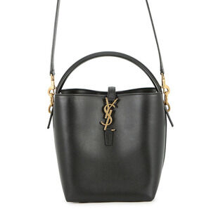 Saint Laurent Paris Handbag LE calf leather black bag